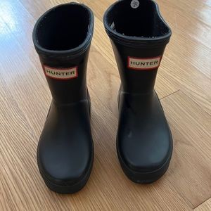 Hunter rain boot toddler size 7